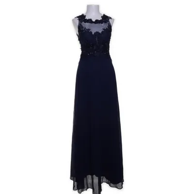 Robe de cocktail (Bleu) de Apart Glamour Polyester