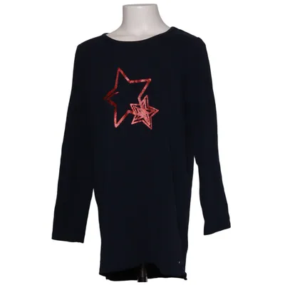 Langærmet t-shirt (Blå, Rød) fra Happy Kids by Tchibo Elastan, Økologisk bomuld