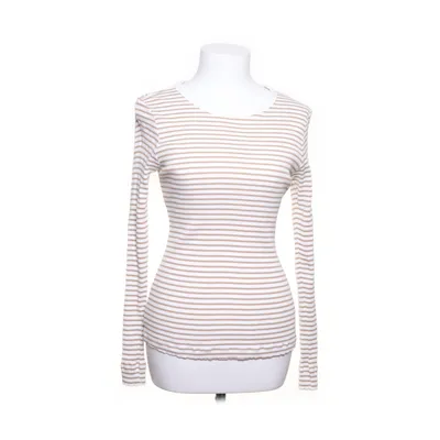 Tröja (Vit, Brun) från H&M Bomull, Elastan
