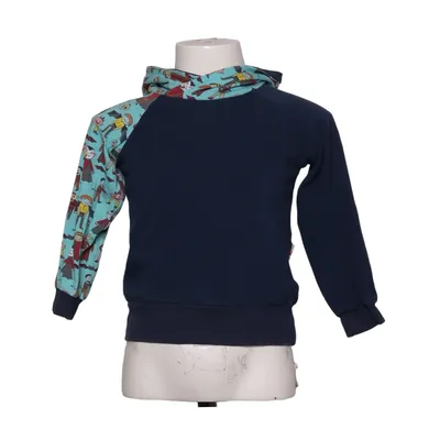 Hoodie (Blue, Multicolored) from Babauba Cotton, Elastane