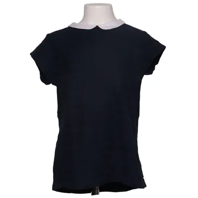 T-shirt (Blå, Hvid) fra Okaïdi Bomuld