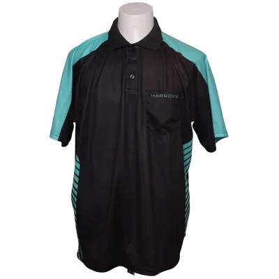Poloshirt (Grijs, Turquoise) van Härkila Polyester