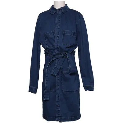 Jeansklänning (Blå) från Denim Bomull, Elastan, Polyester