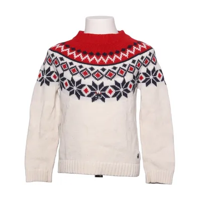Julesweater (Hvid, Rød, Blå) fra Petit Bateau