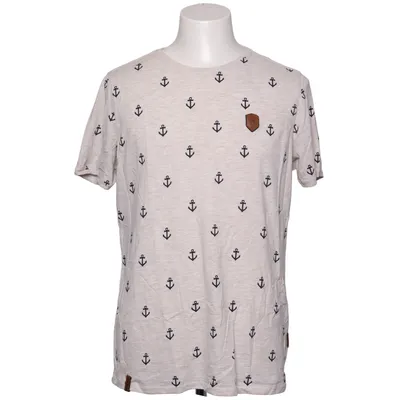 T-shirt (Grå, Svart) från Naketano Bomull, Polyester