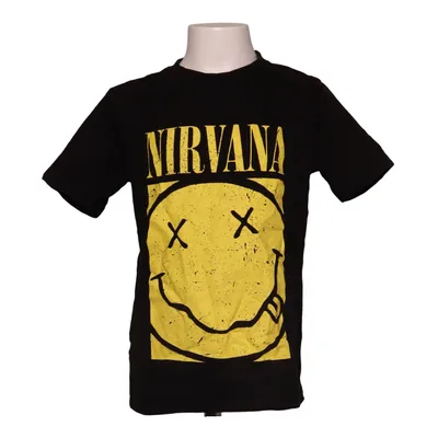T-shirt (Black, Yellow) from Nirvana Cotton