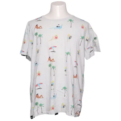 T-shirt (Wit, Meerkleurig) van Dedicated Katoen