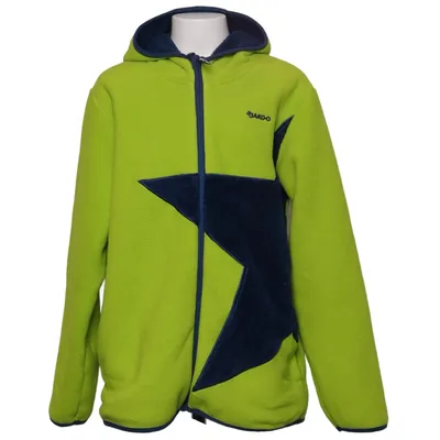 Fleecejakke (Grøn, Blå) fra Jako-O Polyester