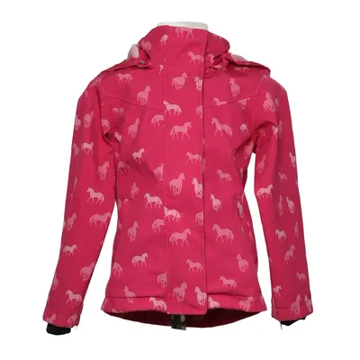 Rain jacket (Pink) from Kids and Friends Elastane, Polyester
