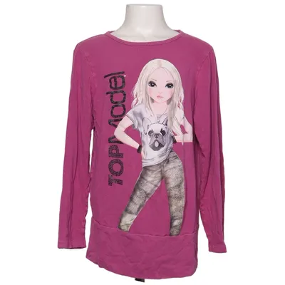 Långärmad t-shirt (Rosa) från Topmodel Viskos