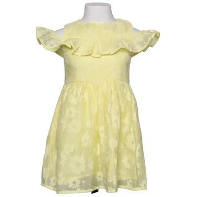 Klänning (Gul) från Koton Kids Bomull, Polyester, Viskos