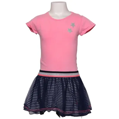 Jurk (Roze, Blauw, Wit) van Happy Girls Katoen, Elastaan, Polyester