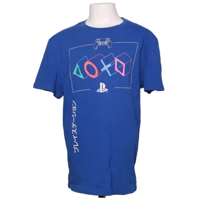 T-shirt (Bleu, Multicolore) de Playstation Coton