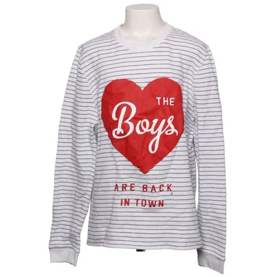 Langærmet t-shirt (Hvid, Blå, Rød) fra Zoe Karssen Bomuld