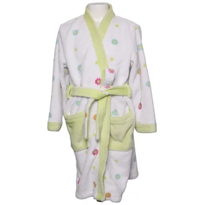 Bathrobe (White, Green, Multicolored) from Pocopiano Polyester