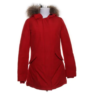 Vinterkappa (Röd) från Canadian Classics Bomull, Dun, Fjädrar, Polyester