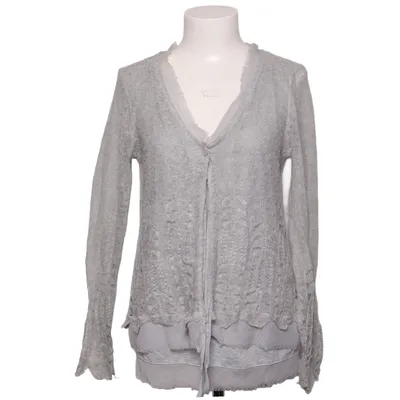 Cardigan (Grå) fra Cream Akryl, Bomuld, Mohair, Polyamid, Polyester, Uld