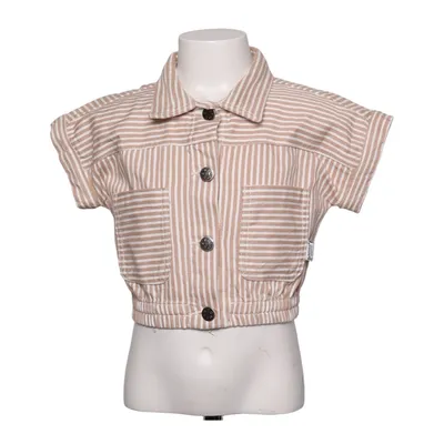 Chemise à manches courtes (Beige, Blanc) de Retour denim de luxe Coton