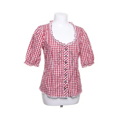 Dirndlblus (Röd, Vit) från Smart Bomull