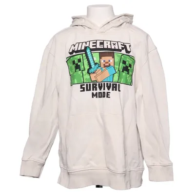 Sweat à capuche (Blanc, Multicolore) de Minecraft