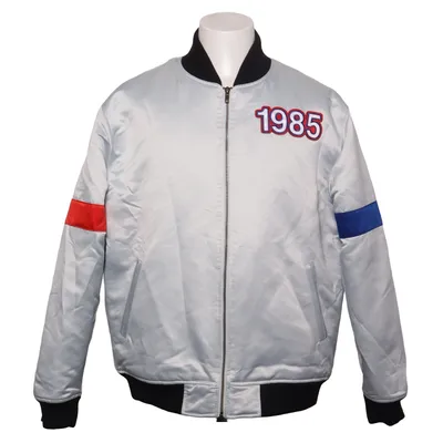 Bomberjacka (Vit, Flerfärgad) från Hardwood Classics x Mitchell & Ness Polyester
