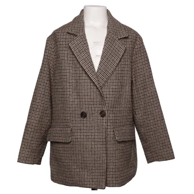 Blazer (Beige, Brun, Sort) fra Zara