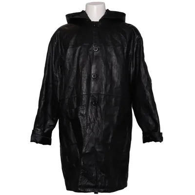 Leather jacket (Black) from International Leather, Polyester