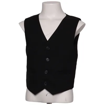 Gilet de costume (Noir) de Paul Malone Coton, Polyester