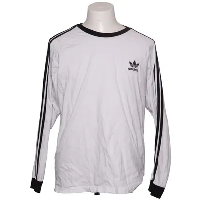 T-shirt à manches longues (Blanc, Noir) de Adidas Originals Coton, Élasthane
