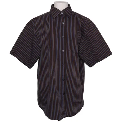 Kortærmet skjorte (Brun, Blå) fra Beverly Hills Polo Club Bomuld, Polyester
