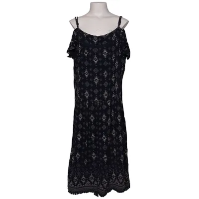 Dress (Blue, White) from Million X Viscose