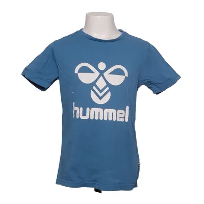 T-shirt (Blå, Vit) från Hummel Ekologisk bomull