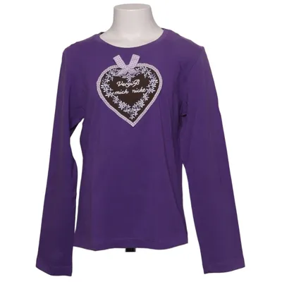 Long sleeve T-shirt (Purple) from Louis & Louisa Cotton, Elastane