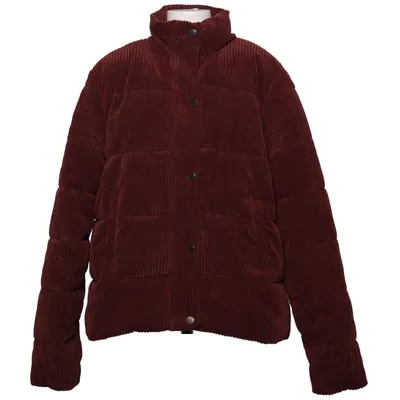 Winter jacket (RENATA JK G CHOCOLATE) from Deeluxe Polyamide, Polyester