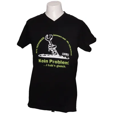 T-shirt (Black, Green) from Promodoro Cotton