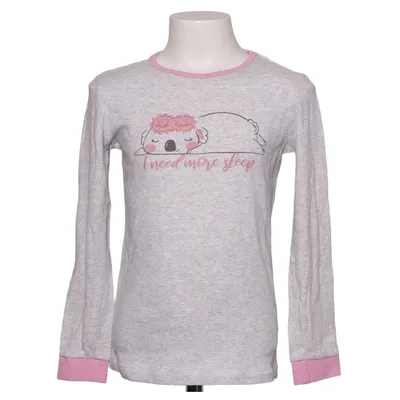 Langarmshirt (Grau, Pink) von Alive Baumwolle
