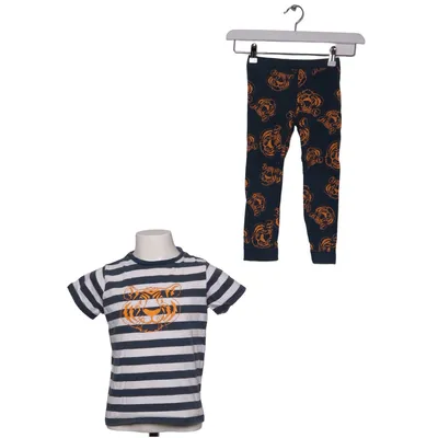 Pyjamas (Blå, Vit, Orange) från Pocopiano Ekologisk bomull