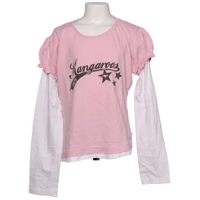 Long sleeve T-shirt (Pink, White) from Kangaroos Cotton