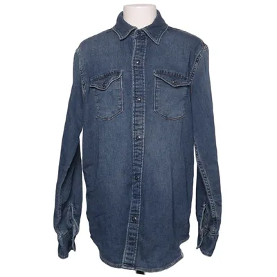 Denim shirt (Blue) from Gap Denim Cotton, Elastane, Polyester