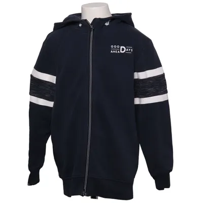 Huvtröja (Blå, Vit) från Viga Bomull, Polyester