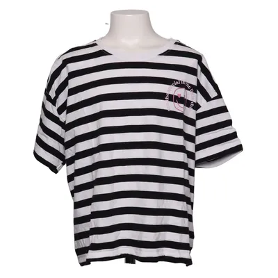T-shirt (Sort, Hvid) fra Page One Young Bomuld