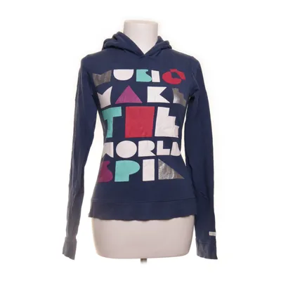 Hoodie (Blue, Multicolored) from Outfitters Nation Cotton, Elastane