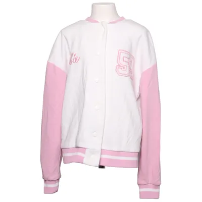 Collegejakke (Pink, Hvid) fra Barbie Bomuld, Polyester