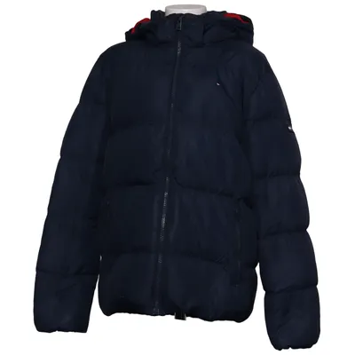 Down jacket (Blue, Red) from Tommy Hilfiger Down, Elastane, Polyester