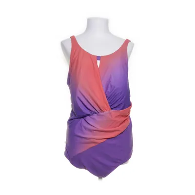 Baddräkt (Lila, Röd, Orange) från Ulla Popken Elastan, Polyamid