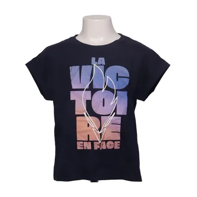 T-shirt (Bleu, Multicolore) de France Coton