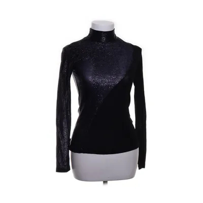 Långärmad t-shirt (Svart, Flerfärgad) från Topshop Boutique Elastan, Lyocell, Viskos