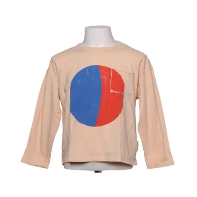 Långärmad t-shirt (Beige, Blå, Röd) från Piupiuchick Bomull