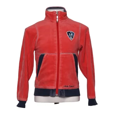 Fleece jas (Rood, Blauw) van Linea Primero Katoen, Polyester