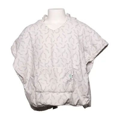Bath cape (White, Gray) from Trixie